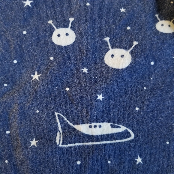 Winter Water Factory Outer Space Long Sleeve Tee Kids Large - Picture 6 of 8